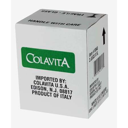 COLAVITA Colavita White Wine Vinegar 5 Liter, PK2 V40